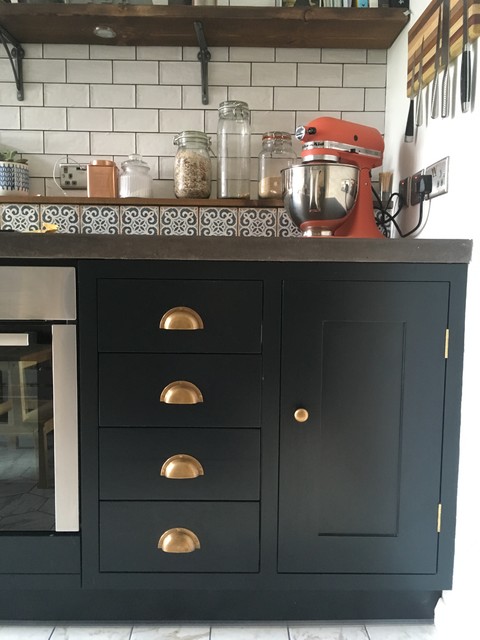 Industrial Shaker style kitchen industriell-koek