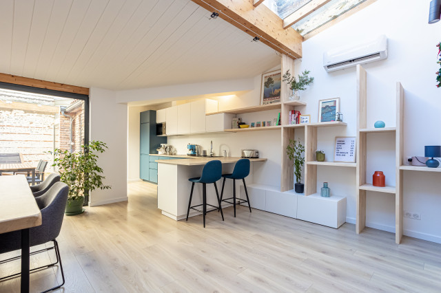 R&eacute;novation compl&egrave;te d'une chartreuse toulousaine modern-kueche