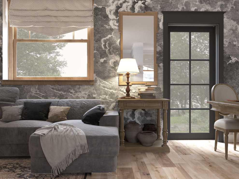 Вид на гостиную