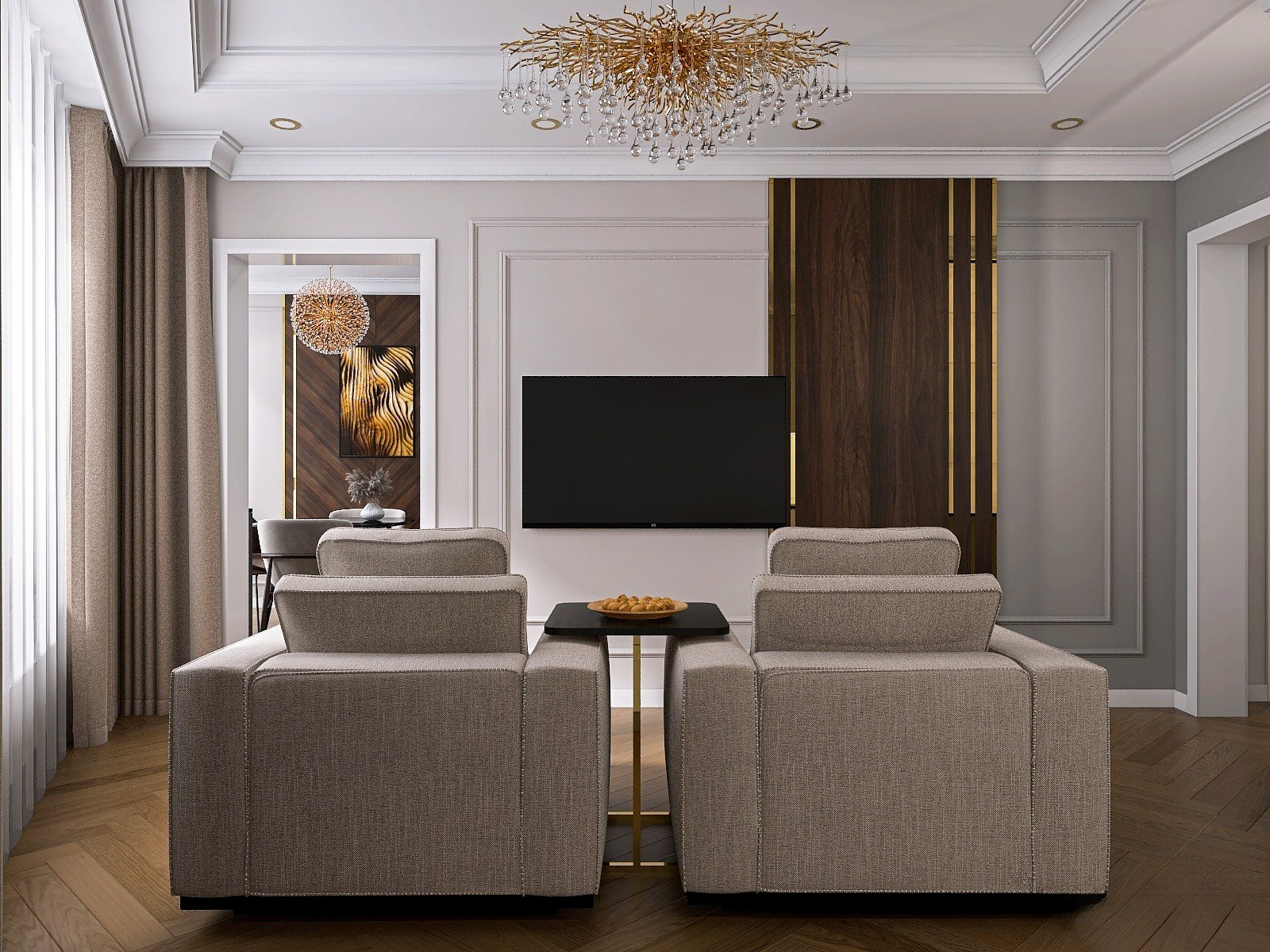 Трехкомнатная квартира