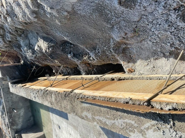 New gunite on cured gunite - Gunite Cured In Place Linings