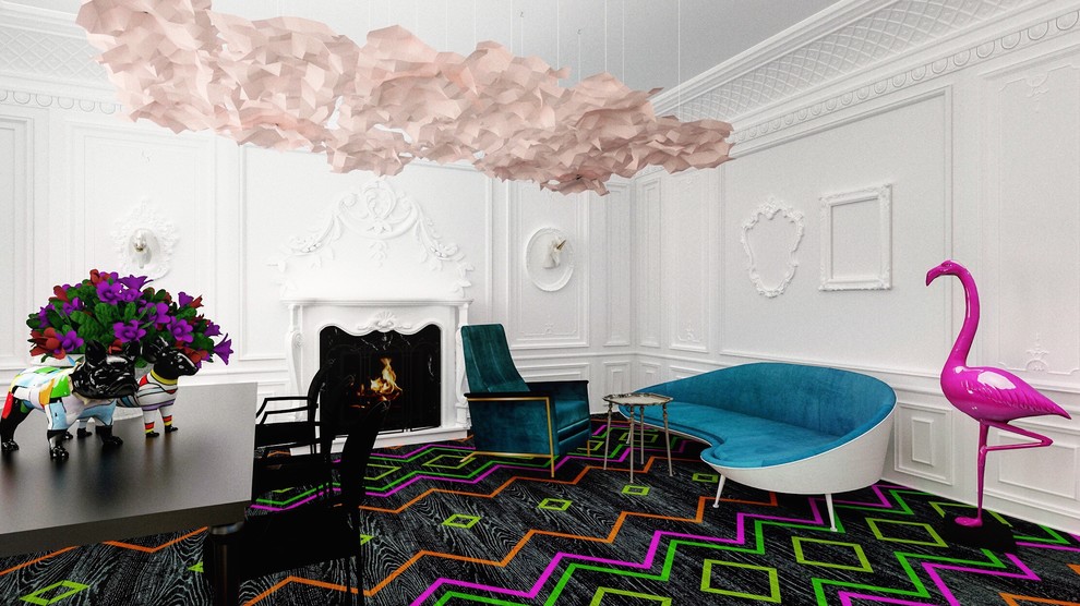 Белая гостиная