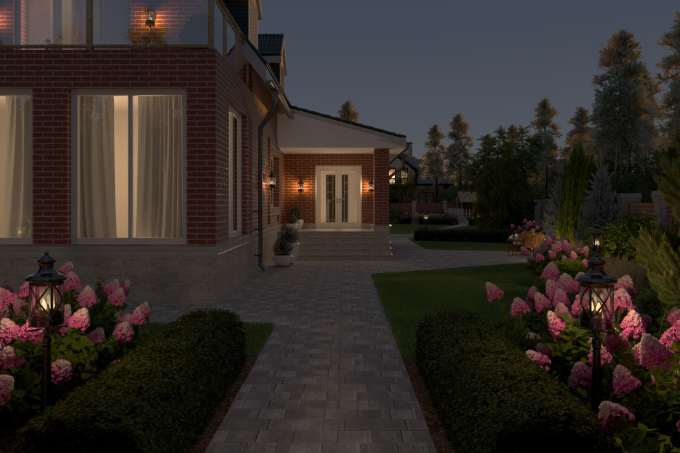 Ландшафтный проект в Раевке