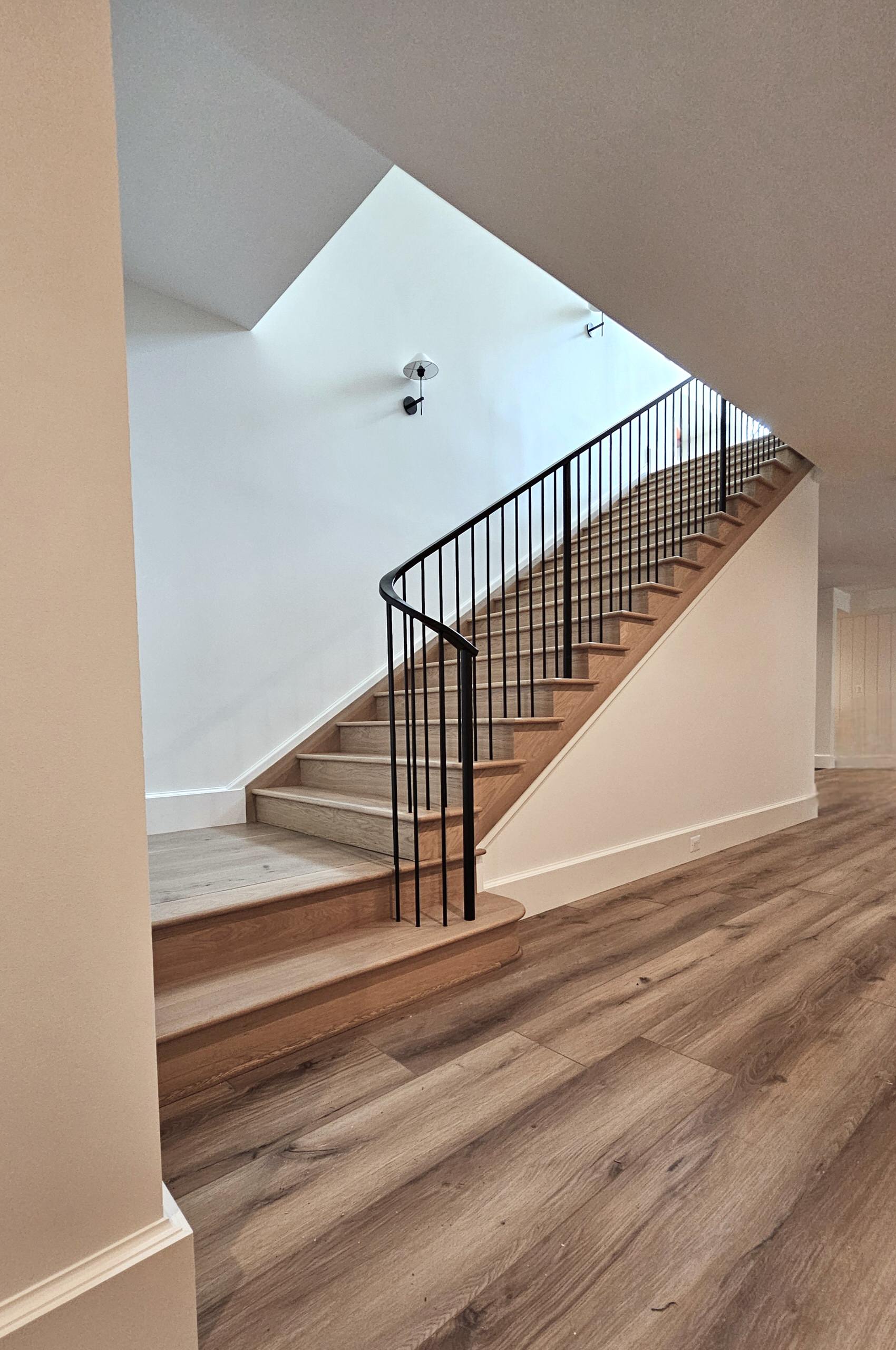 119_Remarkable White Oak Staircase, McLean, VA 22101