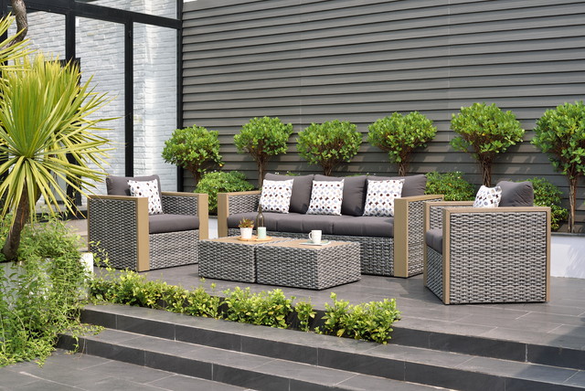 grey patio conversation sets