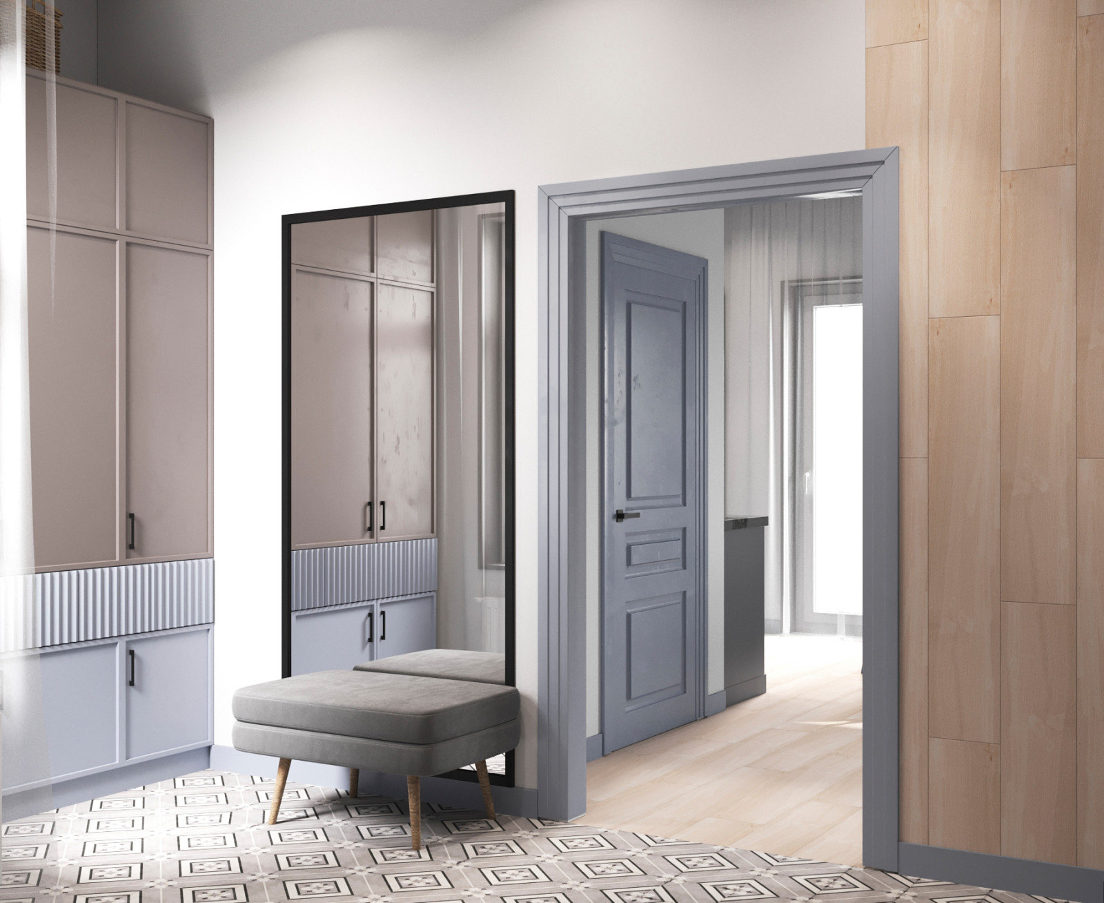 Таунхаус Совушки Кухня-гостиная, прихожая