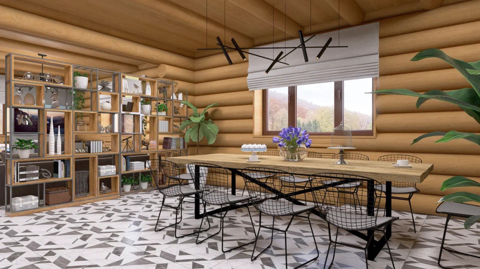 Деревянный дом в Московской области