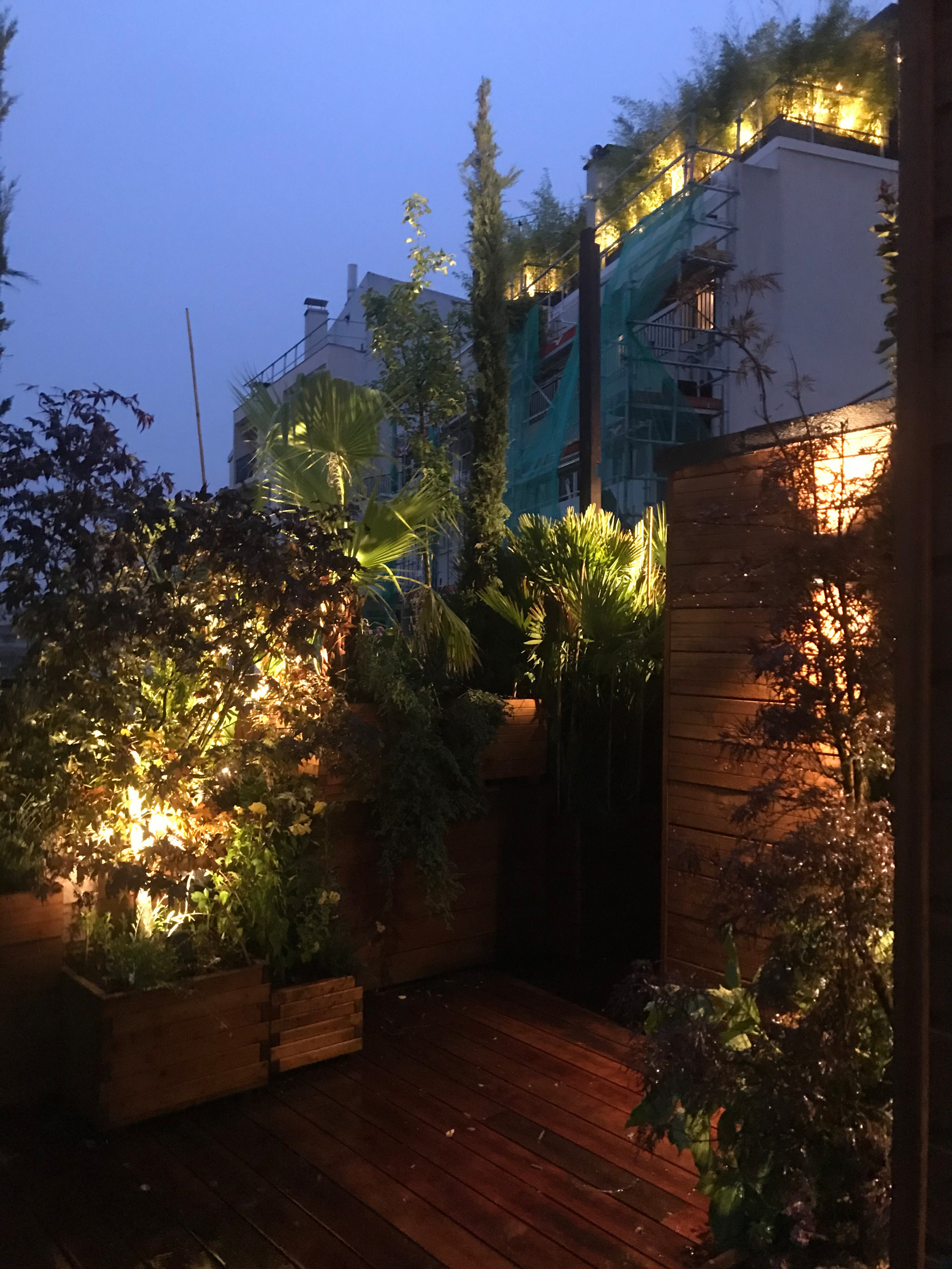 terrasse paysagée Boulogne