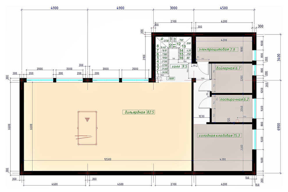 Проект жилого дома в Северной Осетии