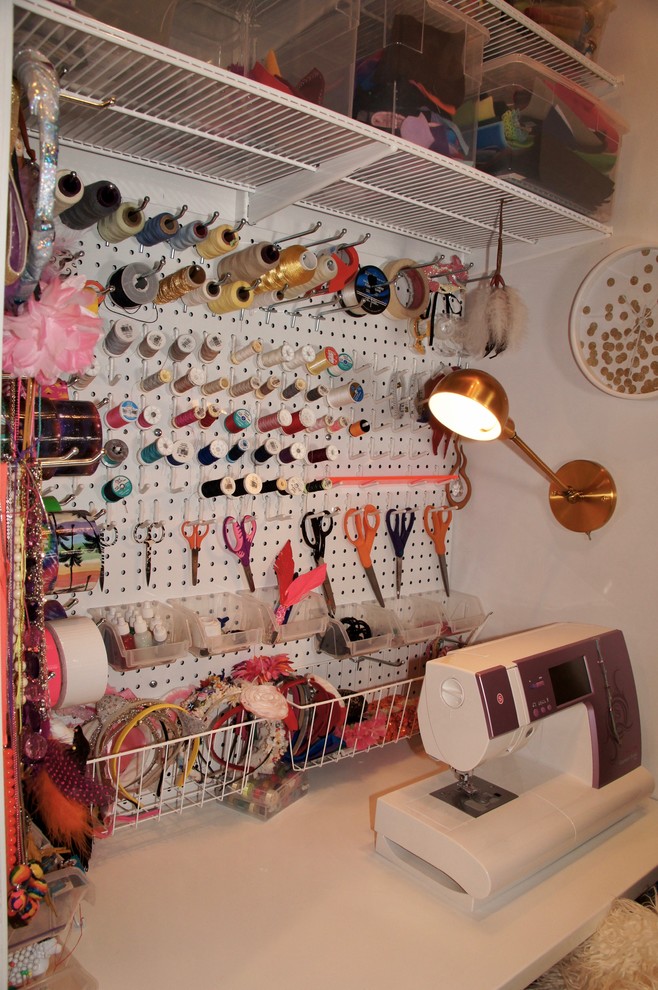 Room of the Day: Cluttered Closet Becomes Tween's Sewing Nook