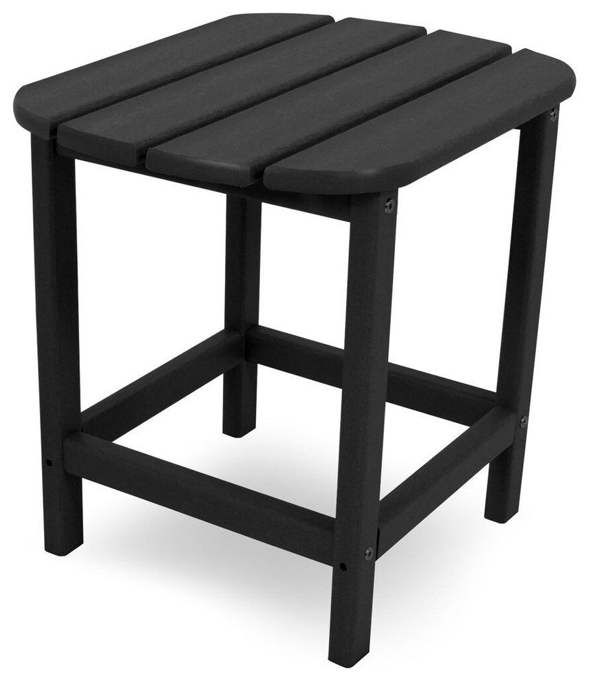 All-Weather Side Table, Black