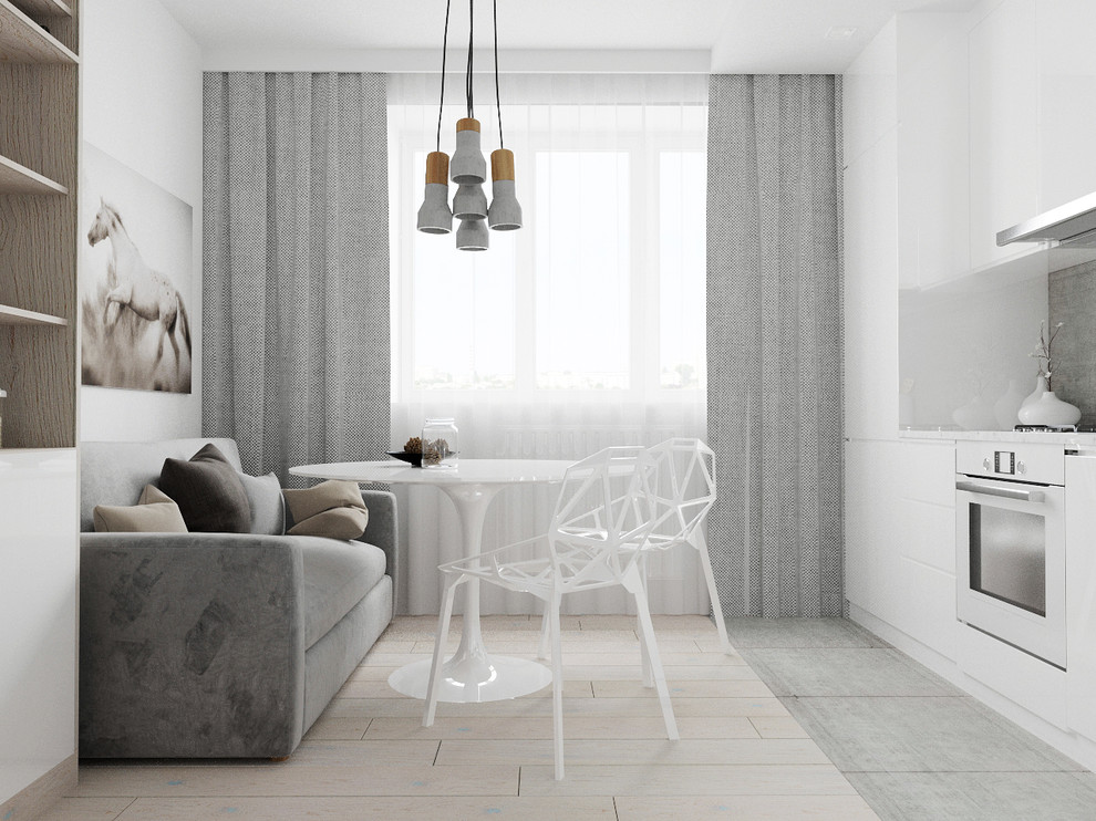 Светлая кухня