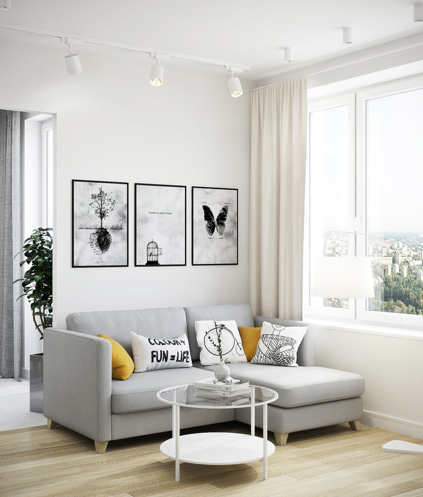 Дизайн интерьера однокомнатной квартиры под сдачу