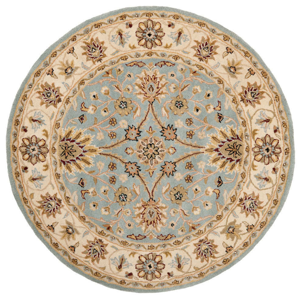 Safavieh Antiquity Collection AT249 Rug, 6' Round Traditional Area