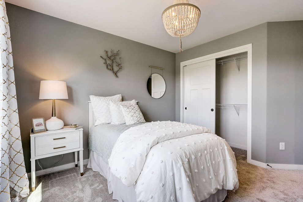Home design - transitional home design idea in Milwaukee