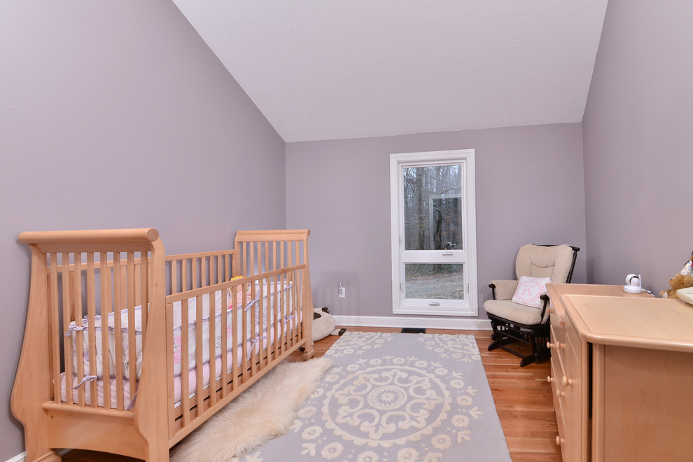 This is an example of a transitional nursery in Cleveland.