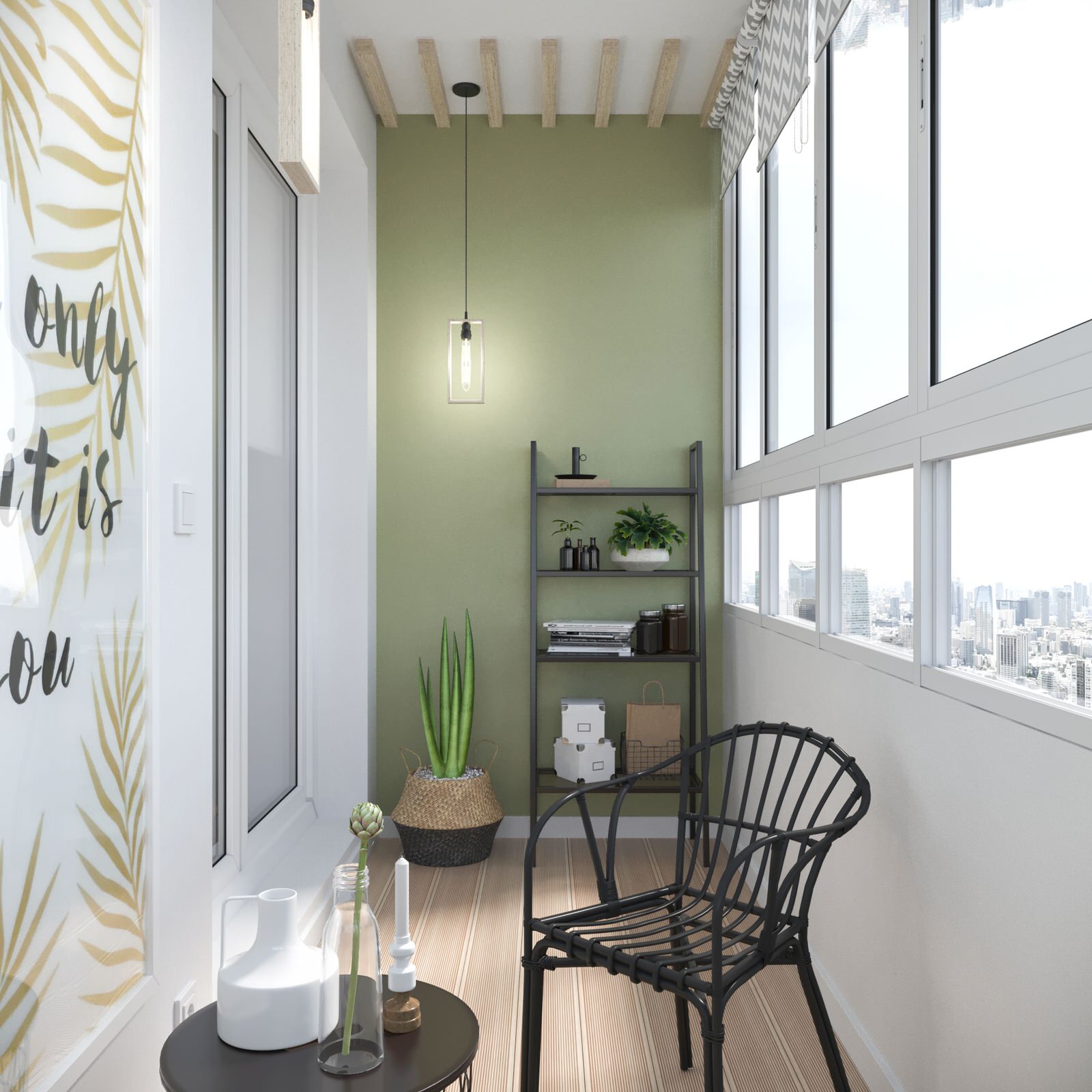 Балкон при спальне