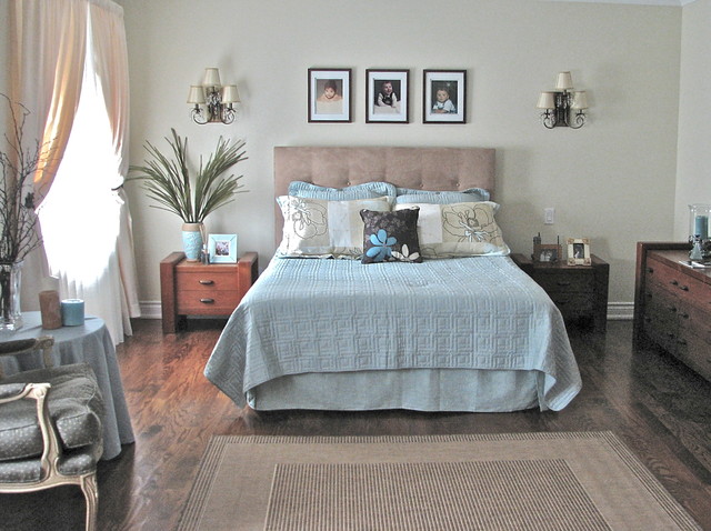 calm and cool transitional-bedroom