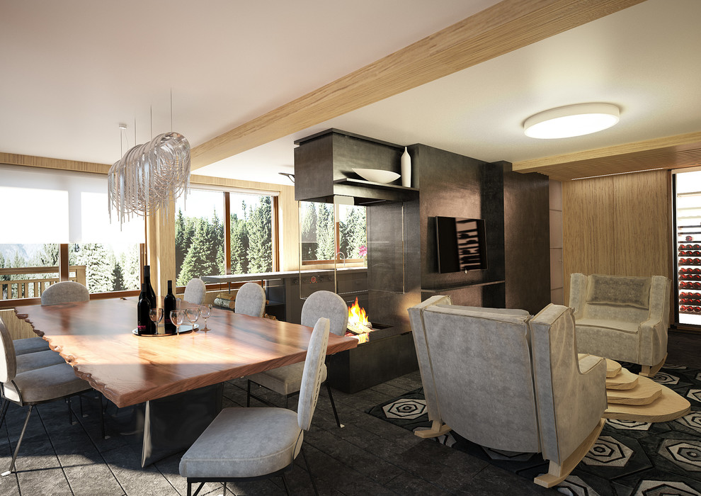 Квартира для отдыха на курорте в Куршавель