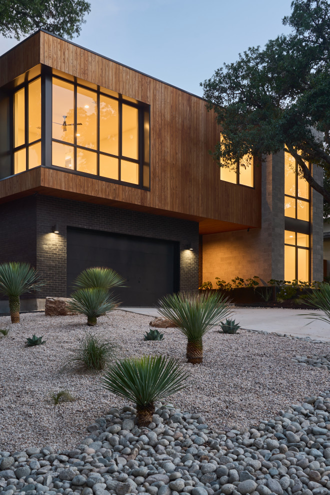 3003 Oak Haven Modern Exterior Austin by Highline Homes Houzz