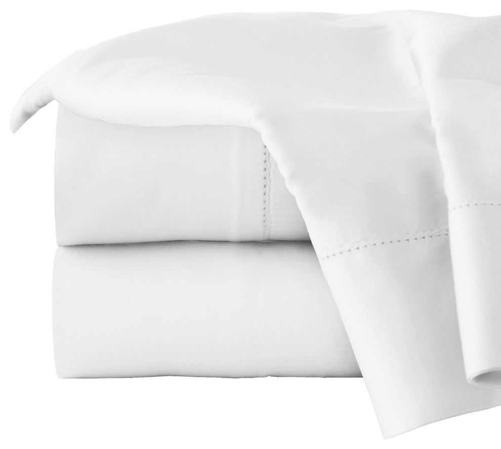 Pointehaven 300TC Organic Cotton Sheet Set, King Traditional Sheet
