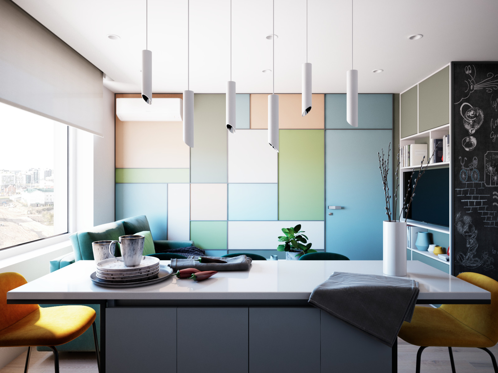 Art interior в ЖК Новая Боровая г. Минск