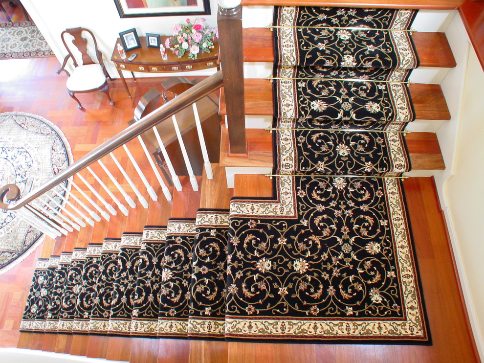 Stair Runners Traditional Staircase Kansas City by Area Rug