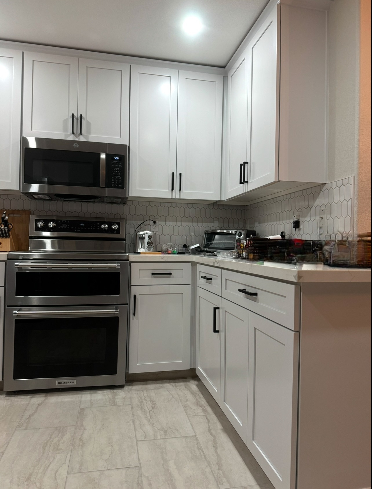White Kitchen Cabinetry Reface