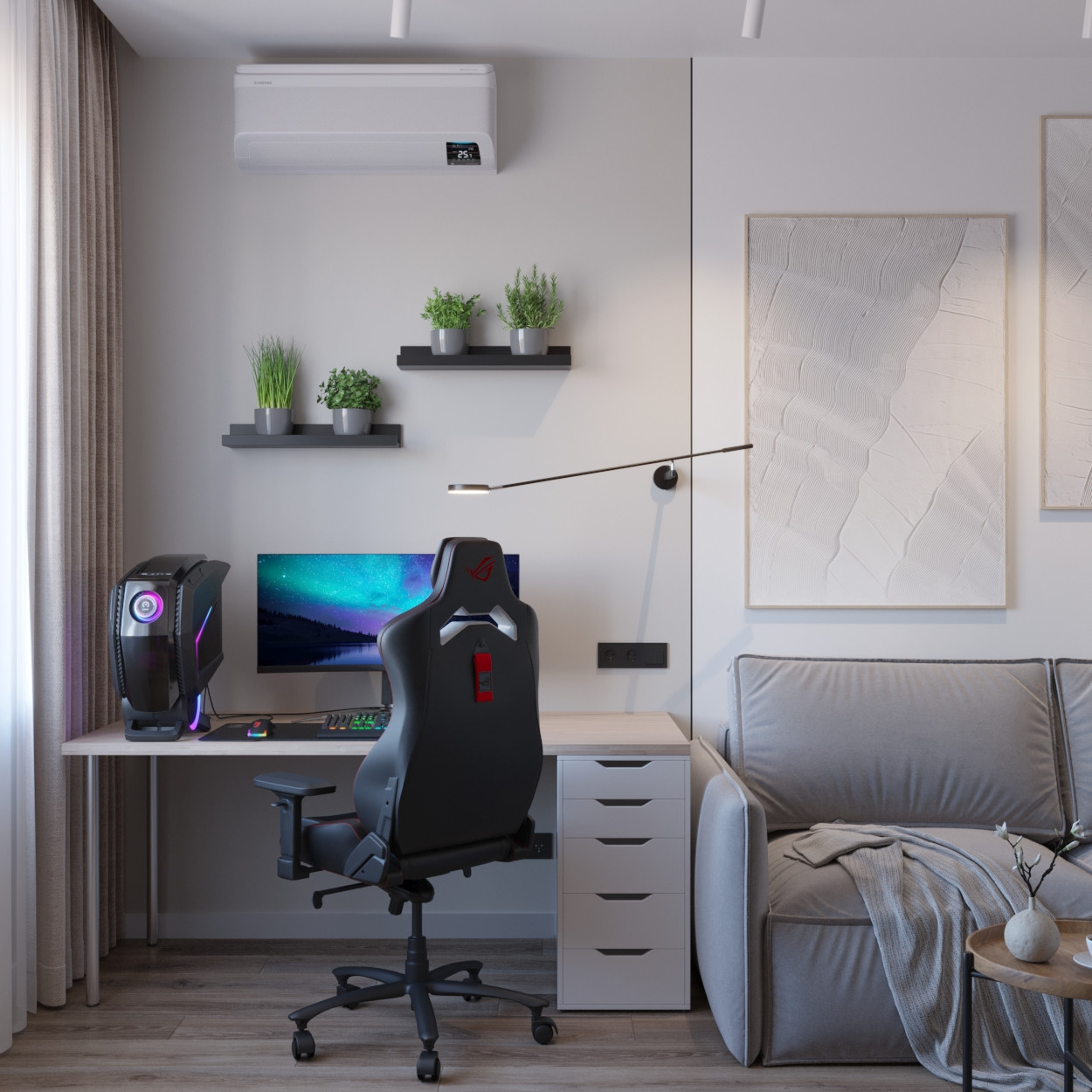 Дизайн-проект гостиной