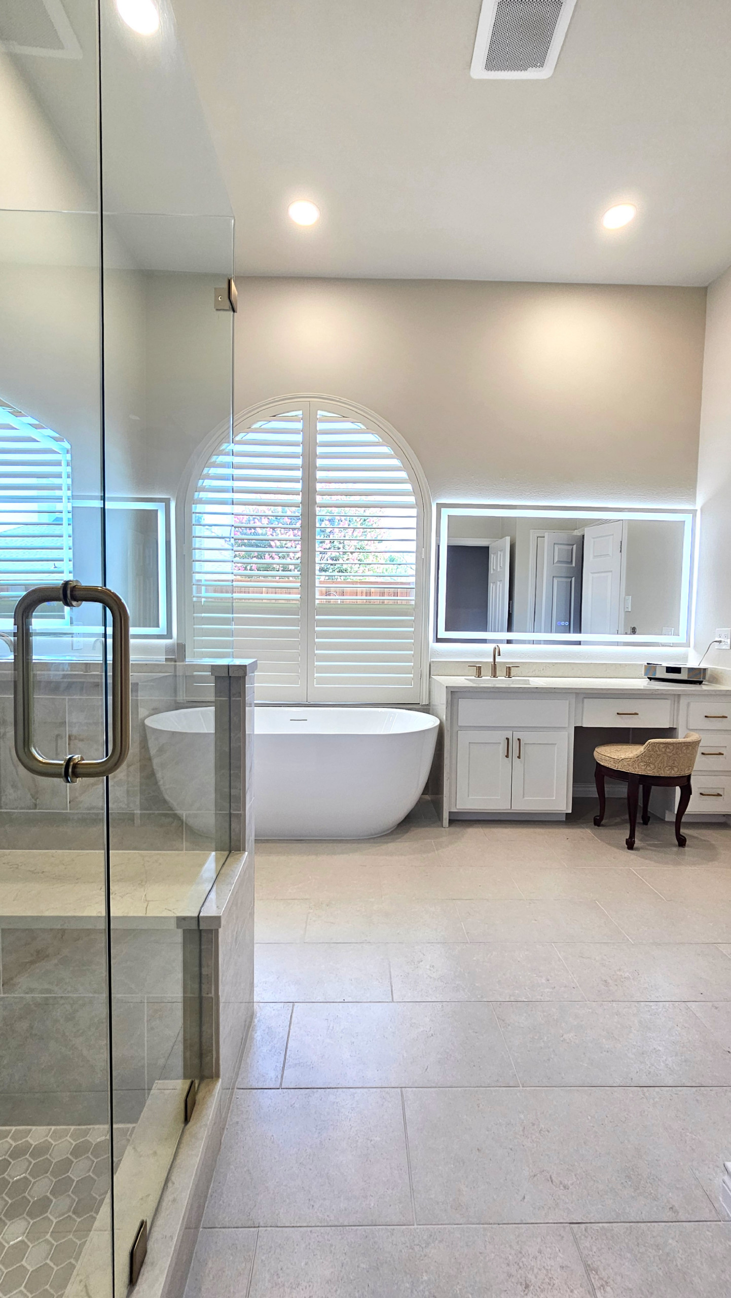 Plano TX - Mary Full Master Bathroom Remodeling