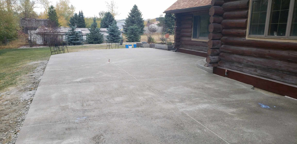 Concrete Patio Addition