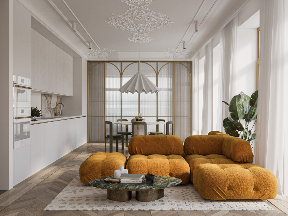 квартира для блогера и дизайнера Дарьи Камаловой (@thecablook)