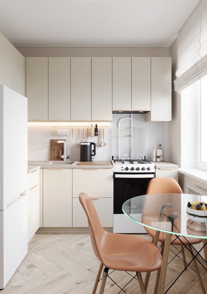 Дизайн-проект квартиры в светлых тонах