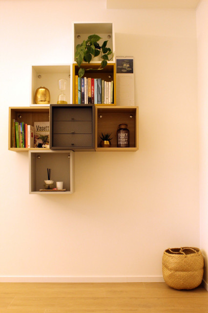 Casa R+L contemporain-salon