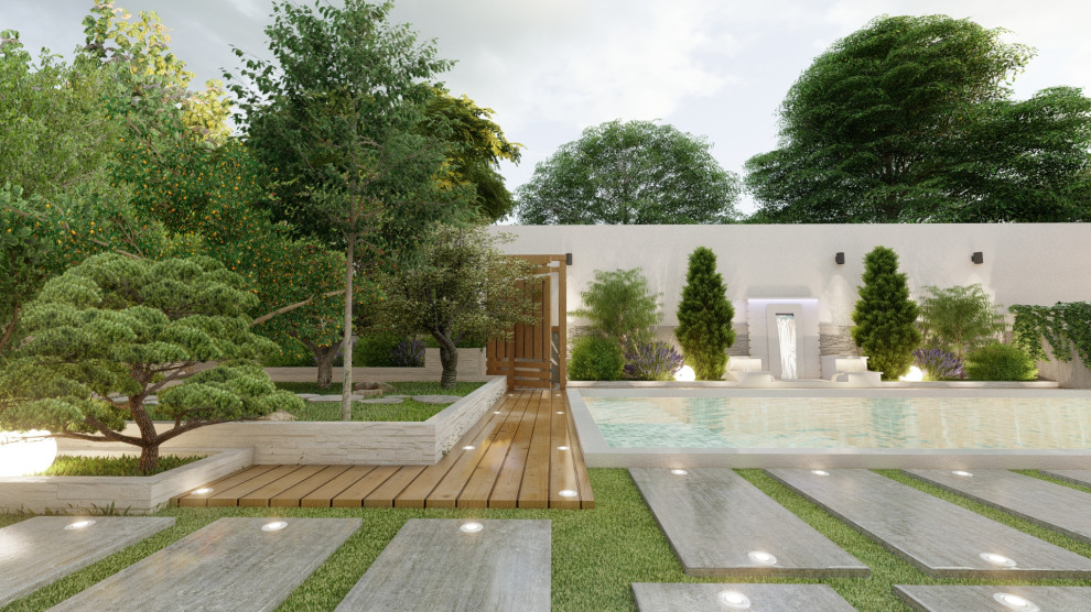 Garden and Roof Garden Design - CGI