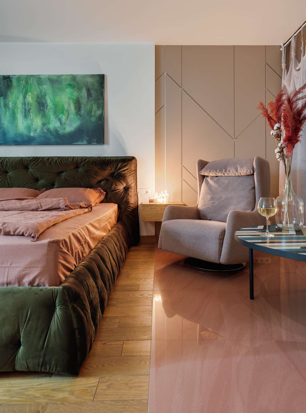 Дизайнерский ремонт двухкомнатной квартиры в светлых тонах