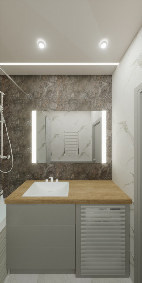 Дизайн 3-х комнатной квартиры в современном стиле.