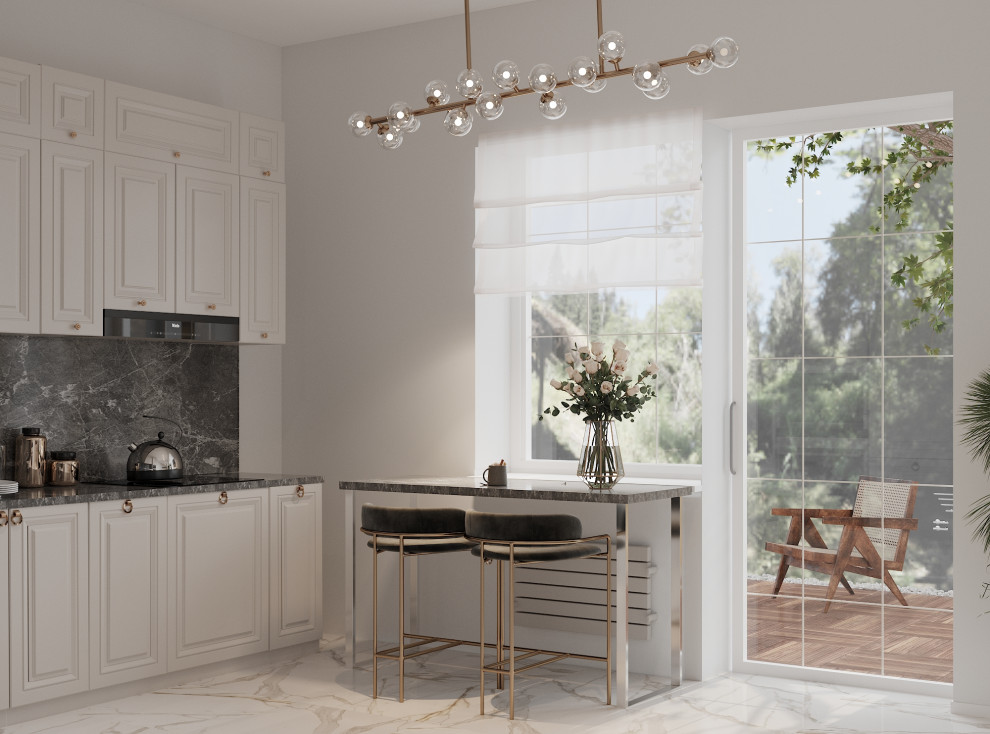 Кухня в загородном доме