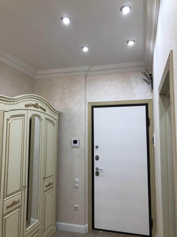 Декоративная штукатурка "Мокрый шелк" в базовом цвете (шелковая штукатурка)