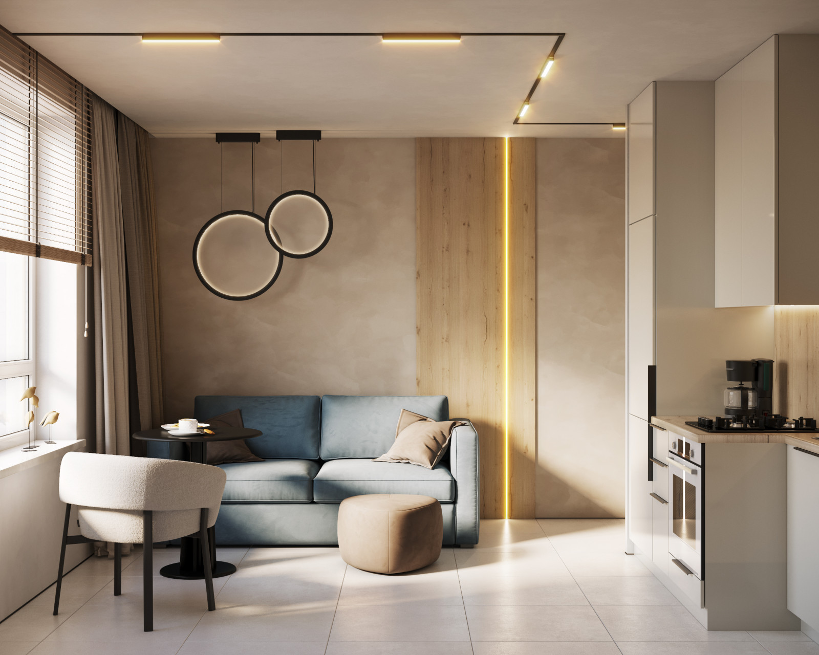 Кухня-гостиная