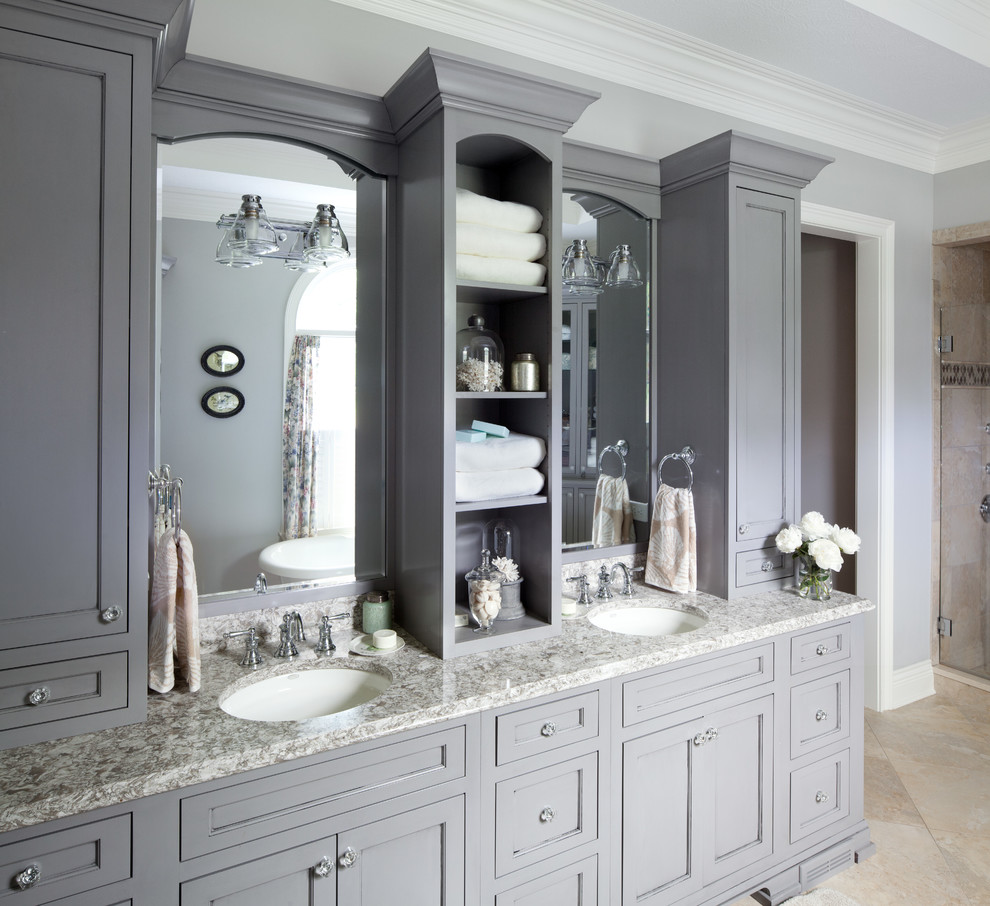 Example of a classic bathroom design in Minneapolis