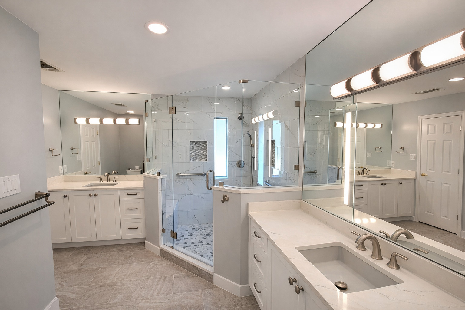Richardson TX - Master Bathroom Full Remodeling