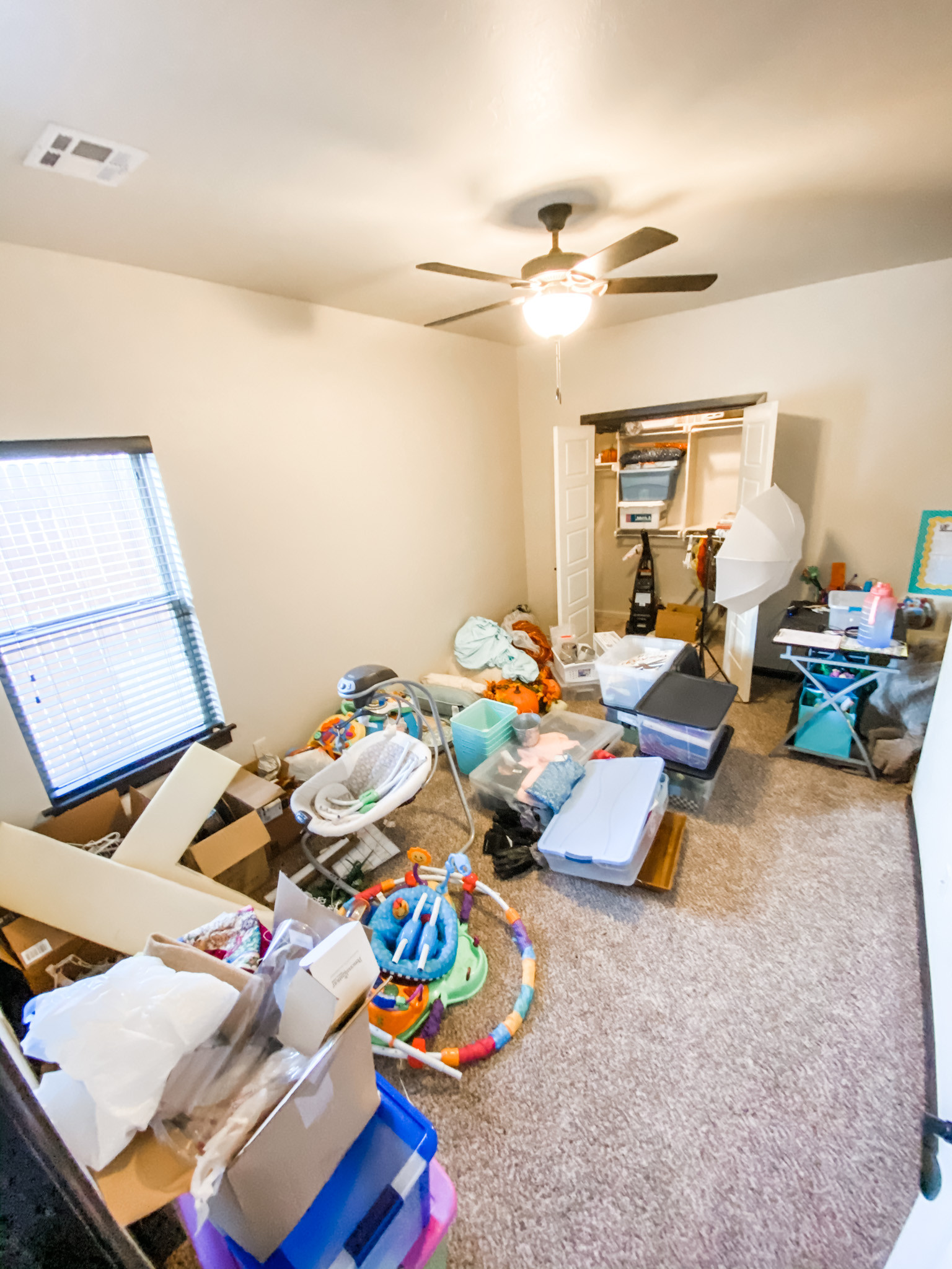 Bonus Room Closet and Home Gym