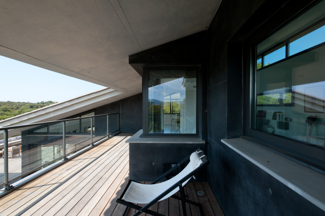 La maison furtive - Construction d'une maison individuelle contemporary