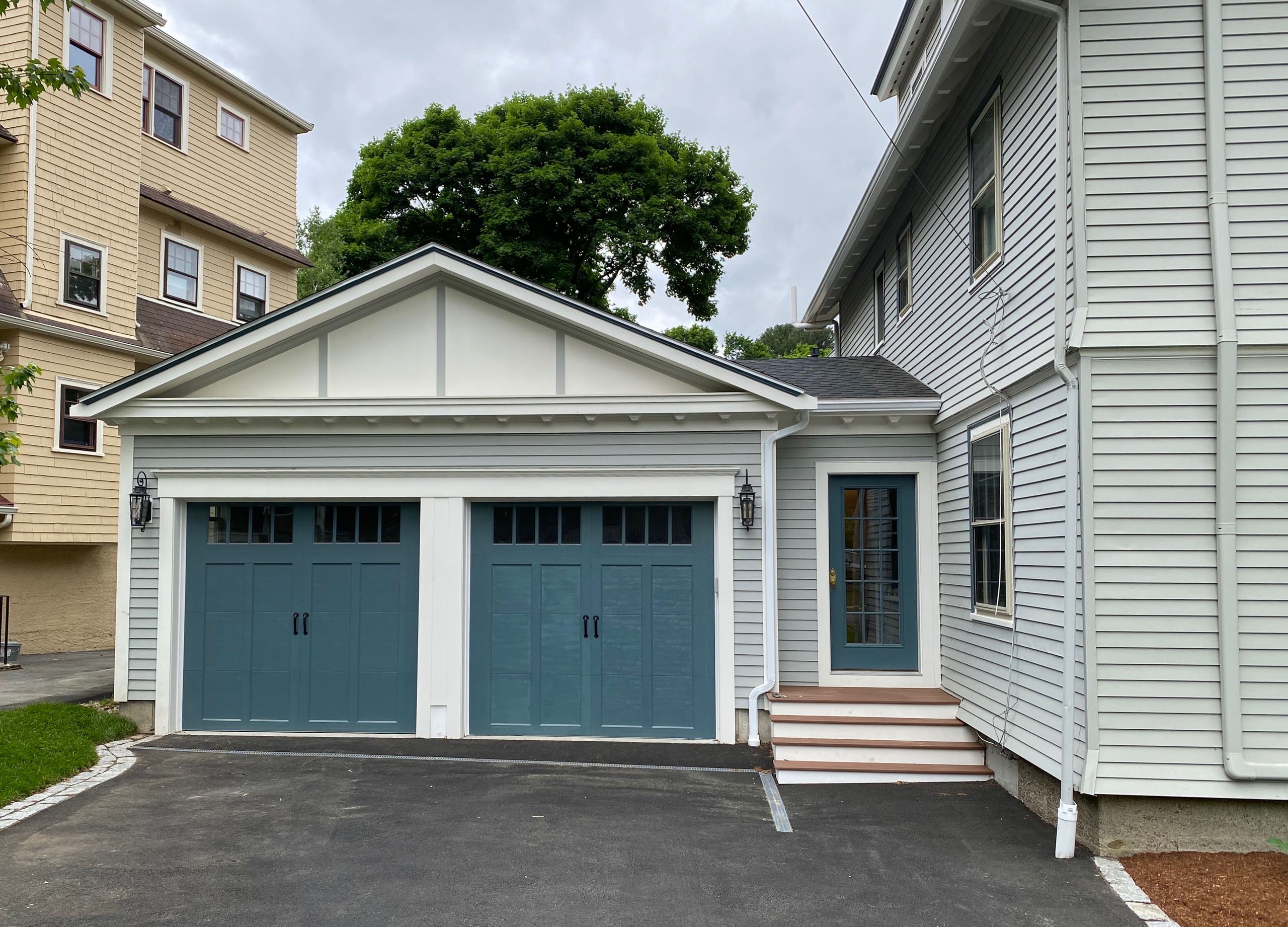 Winslow Rd.:  Tudor Kitchen and Garage Addition