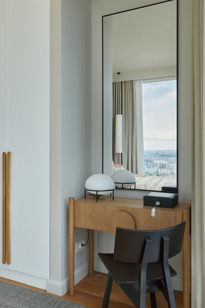 Квартира в Москва-Сити 2 (бежевое дерево)