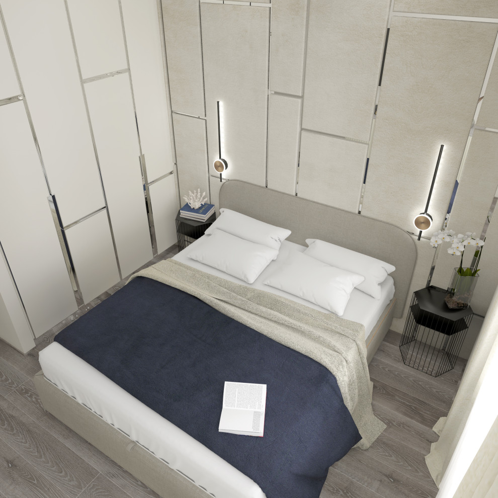 Бежевая спальня