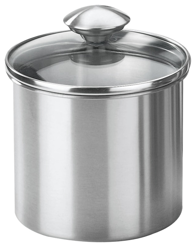 nu steel 1QT Stainless Steel Food Storage Container Contemporary