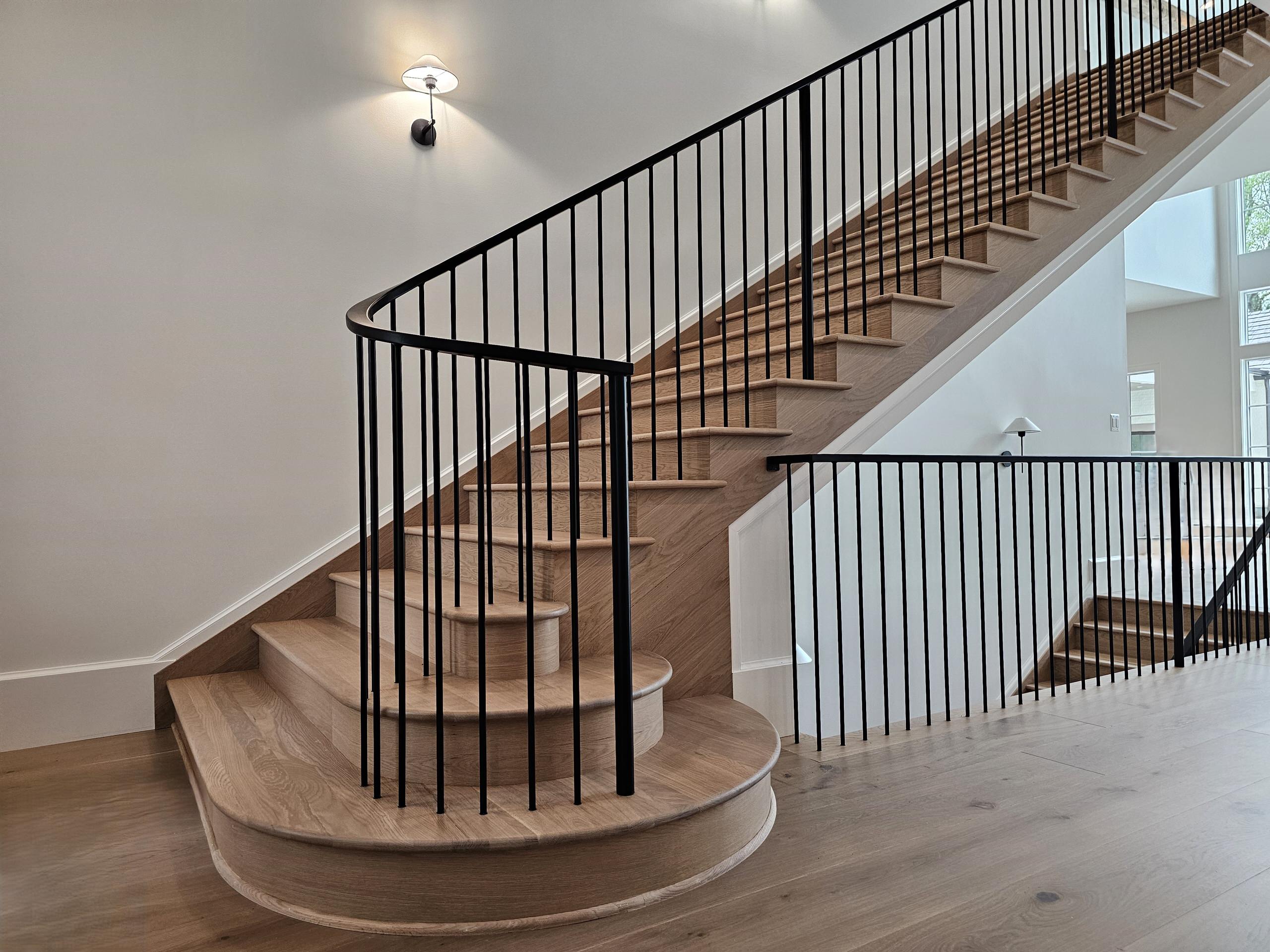 119_Remarkable White Oak Staircase, McLean, VA 22101
