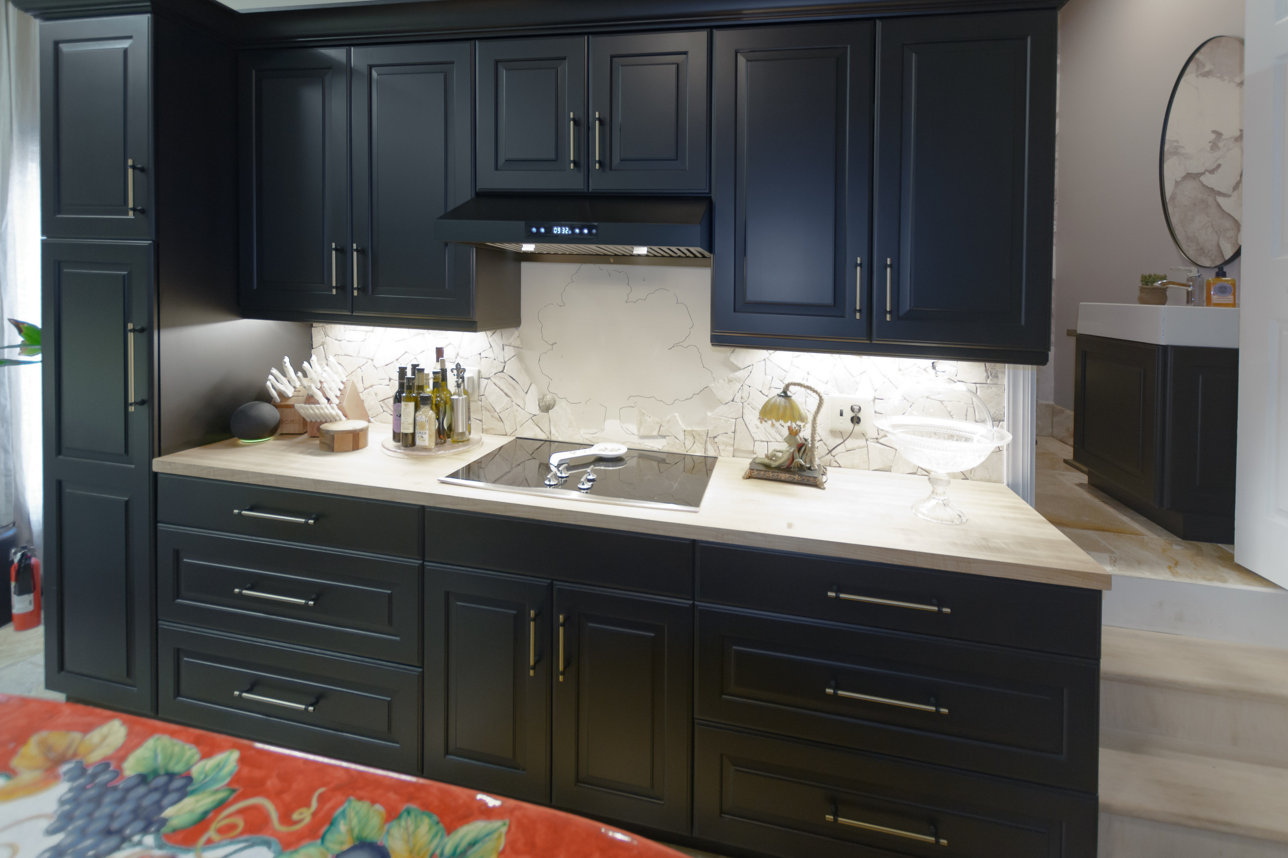 Wachesaw Italy inspired garage kitchen